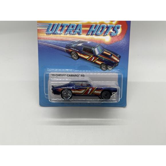 2021 Hot Wheels Ultra Hots 1970 Chevy Camaro RS 6/8 New In Package - Picture 3 of 4